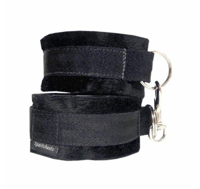 Kajdanki - Sportsheets Soft Cuffs Black